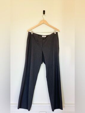 Calvin Klein Women’s Modern Fit Charcoal Grey Tapered Leg Dress Pants -Size 12